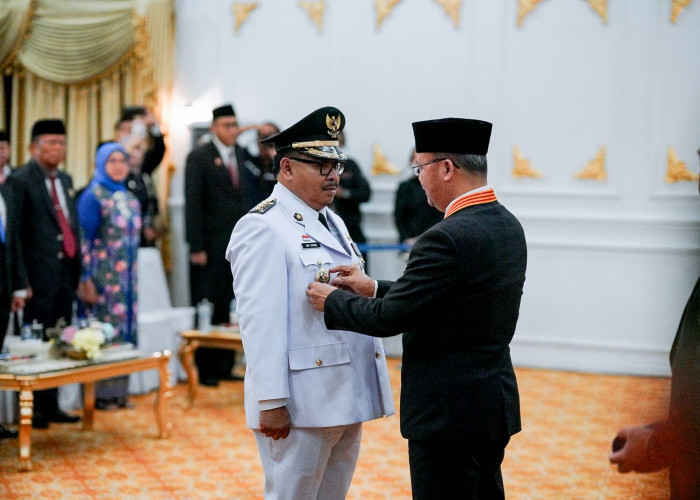 Gubernur Bengkulu Resmi Lantik Pj. Wali Kota Bengkulu