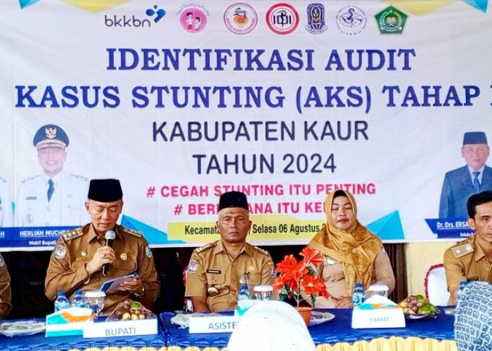 Ini Hasil  Identifikasi Audit Kasus Stunting Tahap I di Kabupaten Kaur