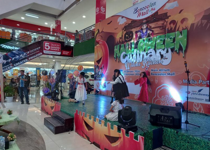 Ada Kuliner UMKM, Pesta Halloween di Bencoolen Mall Berlangsung Meriah