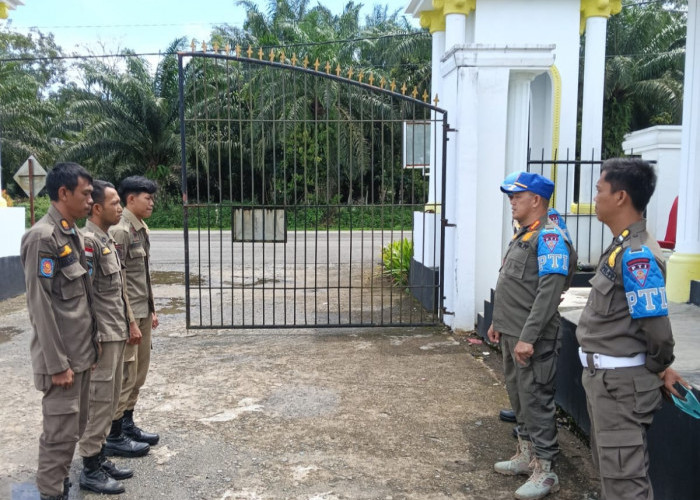 Satpol PP Kaur Pastikan Keamanan Rumah Dinas Bupati dan Wakil Bupati Tetap Terjaga Saat Libur