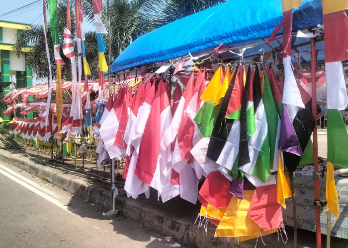 Bendera Palestina Laris Terjual Menjelang HUT RI ke 79, Ini Terjadi di Provinsi Bengkulu