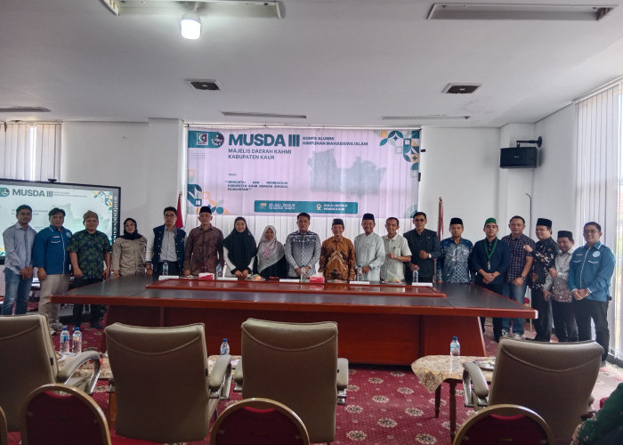 Robi Antomi Nahkodai KAHMI Kaur 2026–2031, Siap Bawa Organisasi Lebih Aktif, Solid, dan Berkontribusi