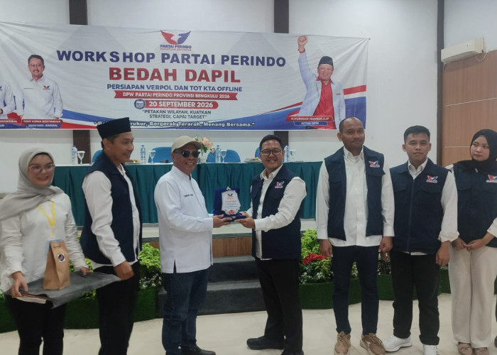 Perindo Bengkulu Bidik Tambahan Kursi di Setiap Dapil pada Pemilu 2029