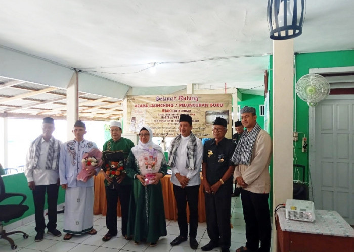 Yayasan As Shaba Launching Buku Jejak Habib Alwi Achmad, Ia Sebarkan Ajaran Islam di Bintuhan