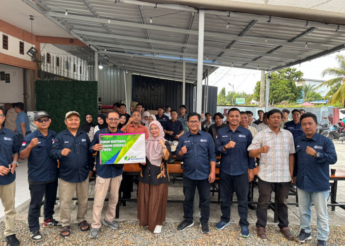 Forum Wartawan Ekonomi Bengkulu Deklarasi, Wartawan Lebih Berdaya dan Terlindungi BPJS Ketenagakerjaan