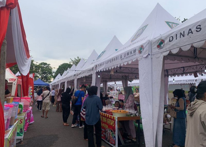 Stan UMKM di Balai Buntar Ditambah, Pusat Ngabuburit di Pertengahan Ramadan Kian Semarak