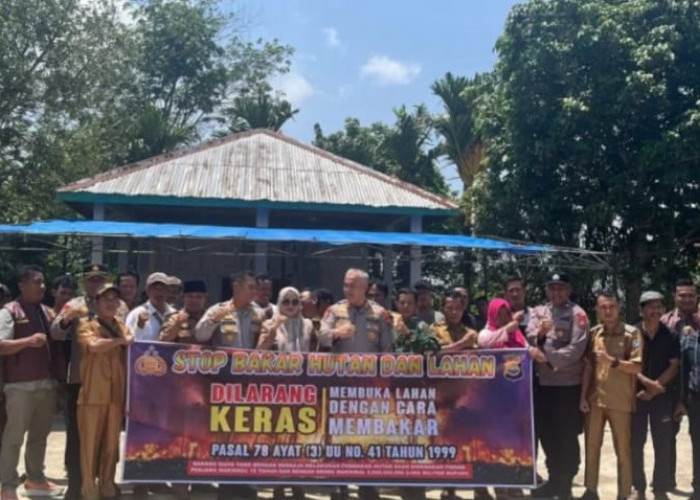 Kapolres Kaur Turun Langsung ke Desa, Ajak Warga Cegah Karhutla