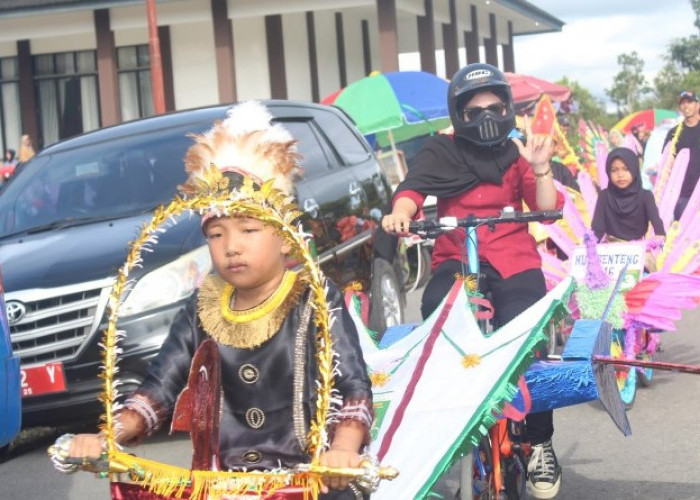  Lomba Sepeda Hias Meriahkan Hari Ulang Tahun Bengkulu Tengah ke-16