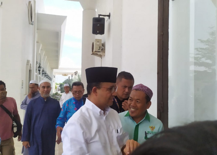 Rangkaian Kampanye Anies di Bengkulu: Dialog Bersama 2.000 Mahasiswa, Anies Buat Haru Jemaah Masjid At Taqwa