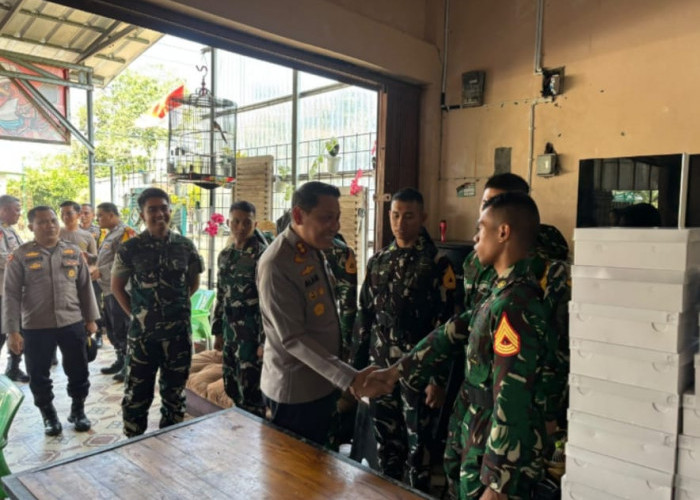 Kapolres Kaur Sambut Taruna Akmil dan Akpol, Siap Kawal Program Taruna Bhakti Sekolah Rakyat