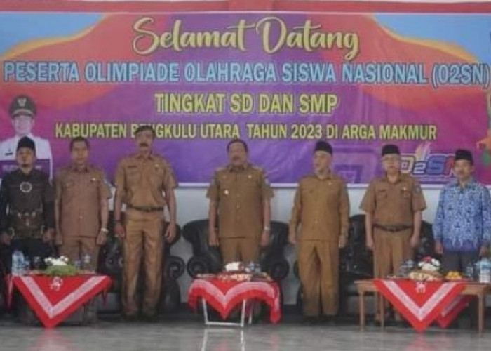 O2SN Tingkat SD dan SMP Dibuka Bupati Mian