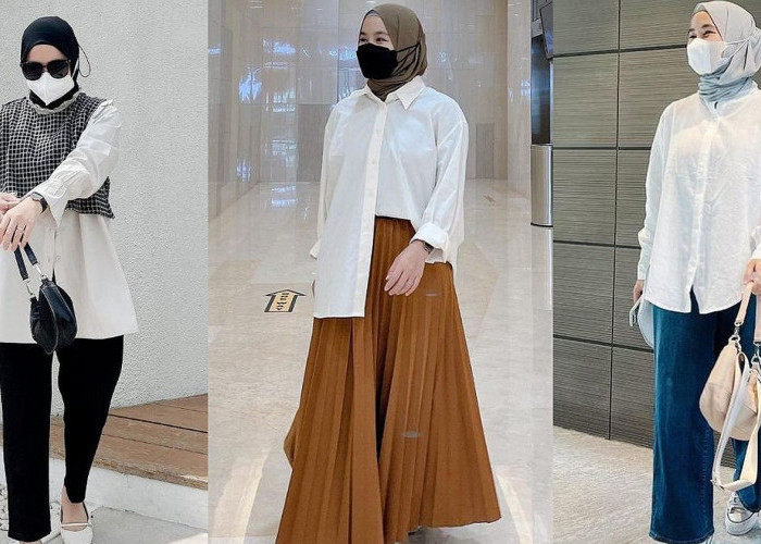 5 ide Outfit Bukber Serba Putih Ala Selegram Kekinian, Tampil Elegan dan Trendi