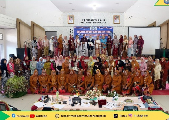 Ini Dia Juara Lomba Fashion Show dan Kreasi Tumpeng TP PKK Kabupaten Kaur