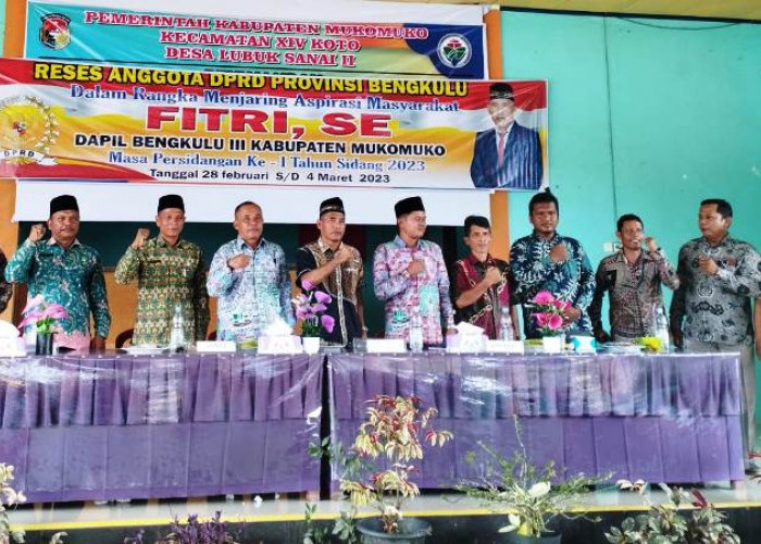 Fitri, Anggota DPRD Provinsi Bengkulu Turun Langsung Temui Konstituen Serap Aspirasi 