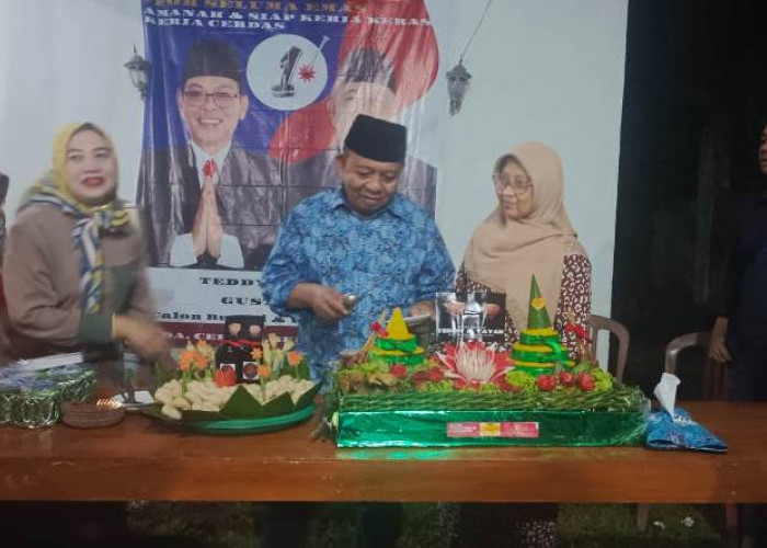 Setelah Unggul Quick Count, Wabup Guatianto Pamit dengan Warga