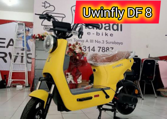Desain Lucu dan Anti Macet, Sepeda Listrik Uwinfly DF 8 di Banderol Mulai Rp. 4 Jutaan Saja