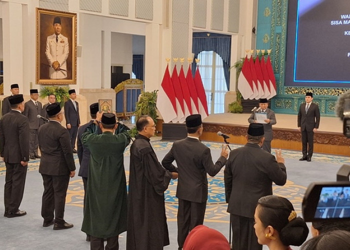 Kristomei Sianturi Dilantik Presiden Prabowo Jadi Kepala BNPB