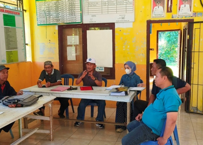  Pemdes Talang Padang Laksanakan Monev Bersama Kecamatan Pino Raya