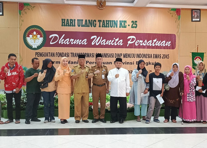 DP3APPKB Provinsi Bengkulu Dukung HUT Ke-25 Dharma Wanita Persatuan Tahun 2024