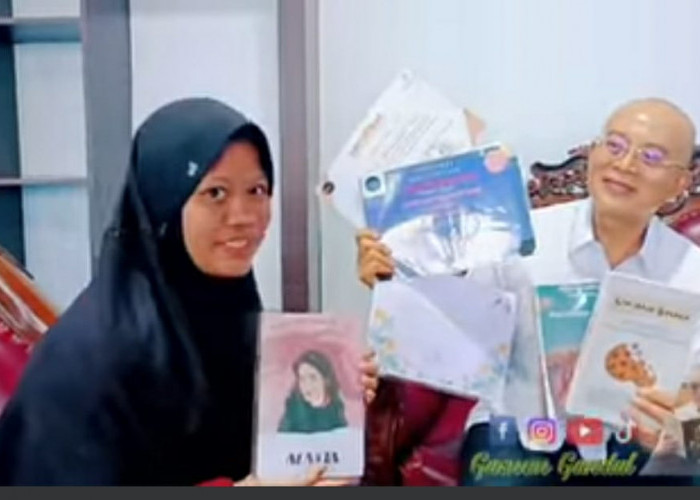 Novel  ALANTA Karya Siswi SMPN 1 Bengkulu Selatan Harumkan Nama Daerah