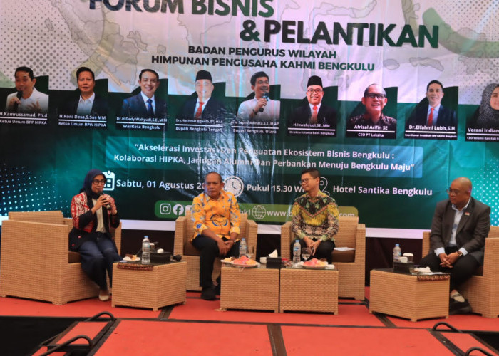 HIPKA Bengkulu Pacu Lahirnya Pengusaha Muda, Kolaborasi Alumni dan Perbankan Jadi Kunci Bengkulu Maju