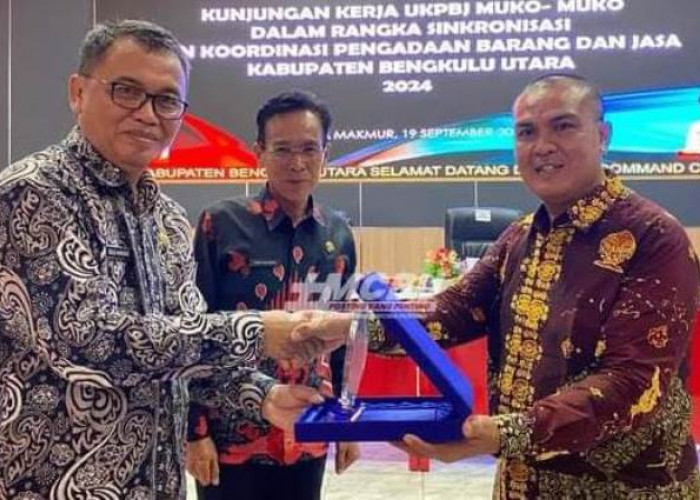  Pemkab Bengkulu Utara Sambut Tim UKPBJ Kabupaten Mukomuko