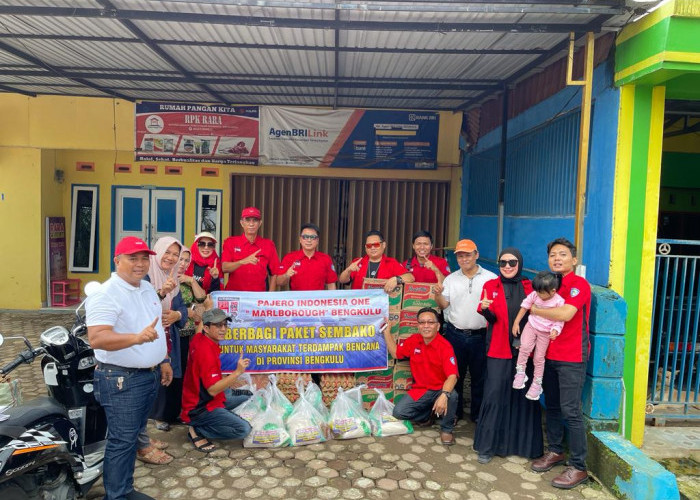 PIONE Bengkulu Salurkan Ratusan  Paket Sembako untuk Korban Banjir