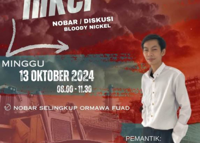 Besok, HMPS KPI UINFAS Bengkulu Selenggarakan Nobar dan Diskusi Film Kutukan Nikel