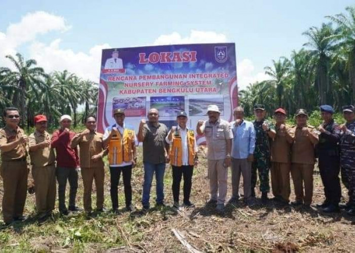 Lokasi Pembangunan Integrated Nursery Farming System  Bengkulu Utara Ditinjau Kementerian PUPR