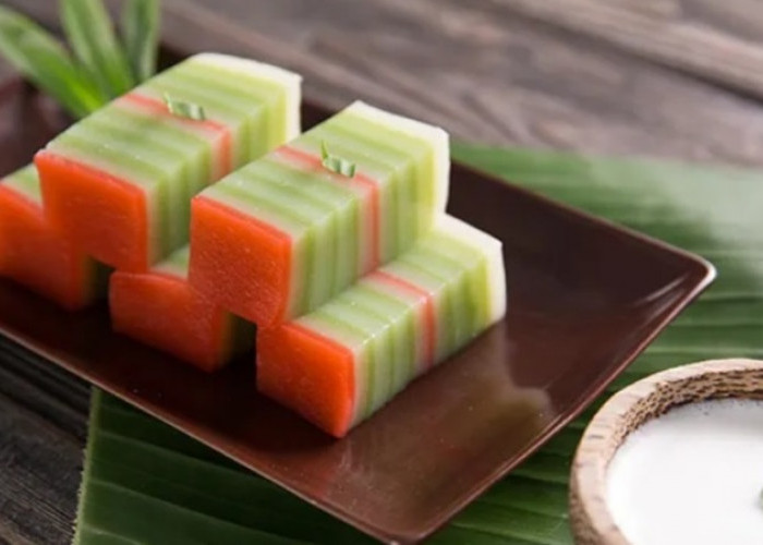 Cara Membuat Kue Lapis Tepung Beras yang Lembut dan Praktis