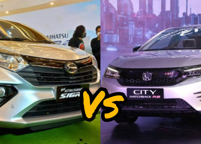 Perbandingan Mobil Daihatsu Sigra vs Honda City Hatchback