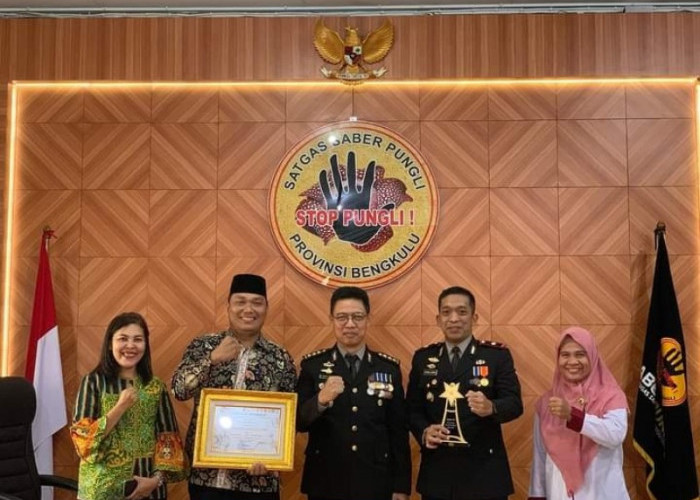 Lagi,  UPP Saber Pungli Bengkulu Utara Terima Penghargaan Terbaik 