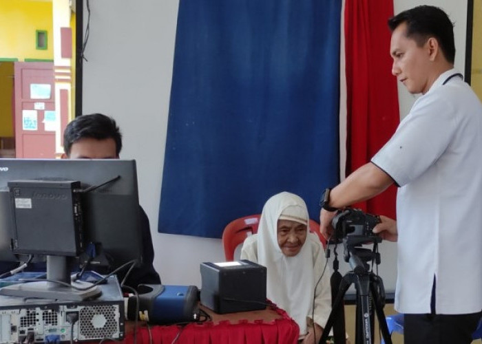  Perekaman Keliling Juga Dilakukan  di Daerah Terpencil Bengkulu Tengah