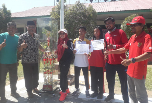 SMPN 13 Bengkulu Utara  Juara Umum,  Giat MKKS SMP  Resmi Ditutup