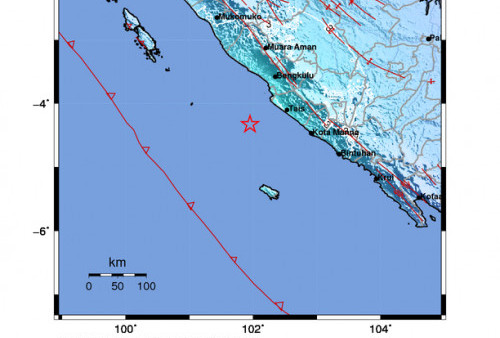Gempa 5.8 Magnitudo Gemparkan Warga Bengkulu