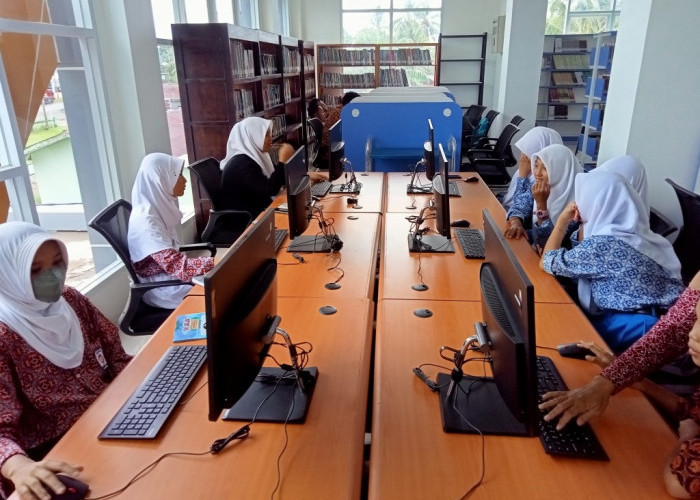 Alhamdulillah, Pengunjung Perpustakaan Bengkulu Tengah Terus Meningkat