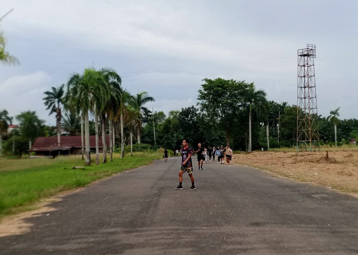 Suasana Joging di STQ Kembali Ramai Pasca Libur Panjang