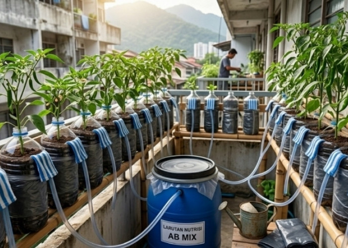 Ini Cara Praktis dan Mudah Tanam Cabai di Botol Bekas