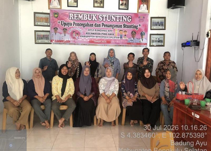 Pemdes Bandung Ayu Laksanakan Rembuk Stunting, Ini Harapannya