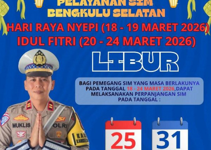 Masa Berlaku SIM Berakhir Saat Libur, Cukup Lakukan Perpanjangan Saja,  Ini Jadwalnya