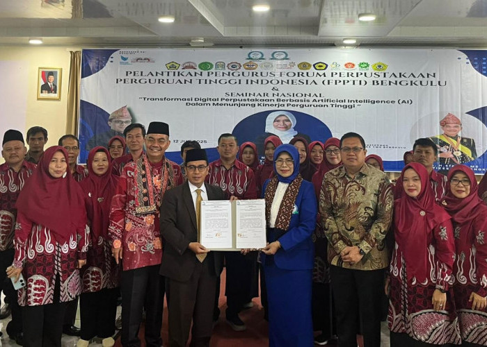 Dr. Syahril, S.Sos.I, M.Ag. Kembali Dilantik Menjadi Ketua FPPTI Wilayah Bengkulu periode 2024-2027