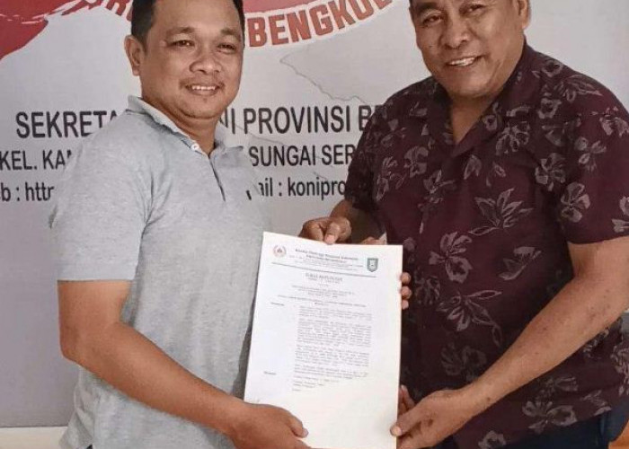 Resmi Berganti,  Pimpinan KONI Kota Bengkulu Dijabat Dali Sukma