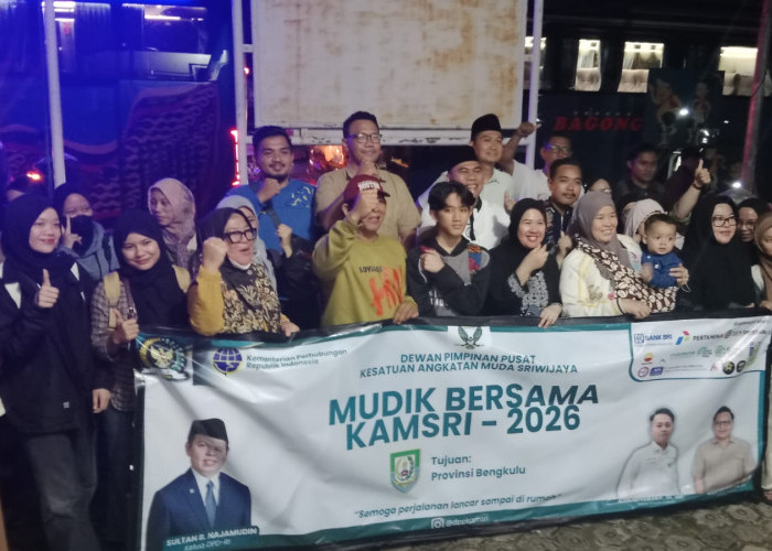 Ketua DPD RI Sultan B. Najamudin Fasilitasi Mudik Gratis, Ratusan Pemudik Tujuan Bengkulu Tiba dengan Selamat