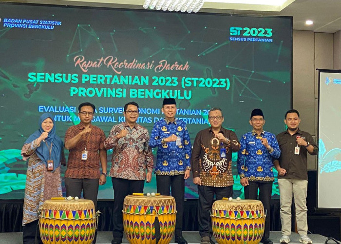 Rakorda ST2023 Bengkulu: Evaluasi dan Harmonisasi Data Pertanian untuk Kebijakan 2025