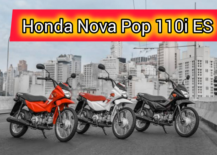 Motor Baru Honda Nova Pop 110i ES, Motor Bebek dengan Tampilan Unik