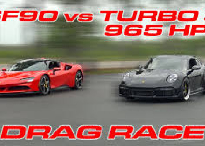 Cek Perbandingan Performa dan Teknologi Ferrari SF90 Stradale vs Porsche 911 Turbo S