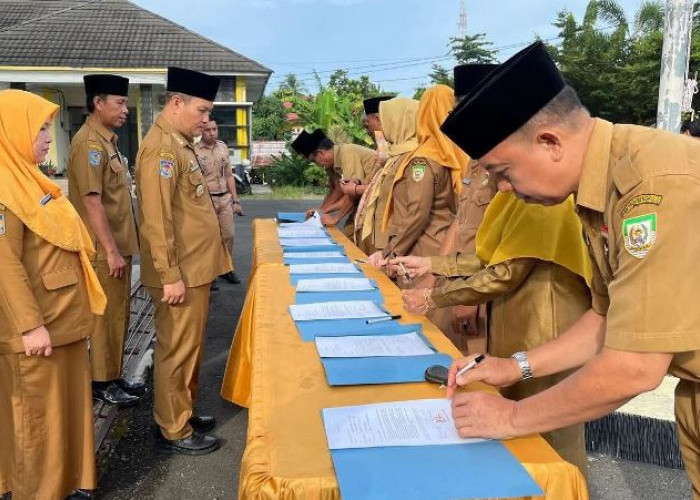 Komitmen Anti-Pungli, ASN TPHP Provinsi Bengkulu Teken Janji Integritas