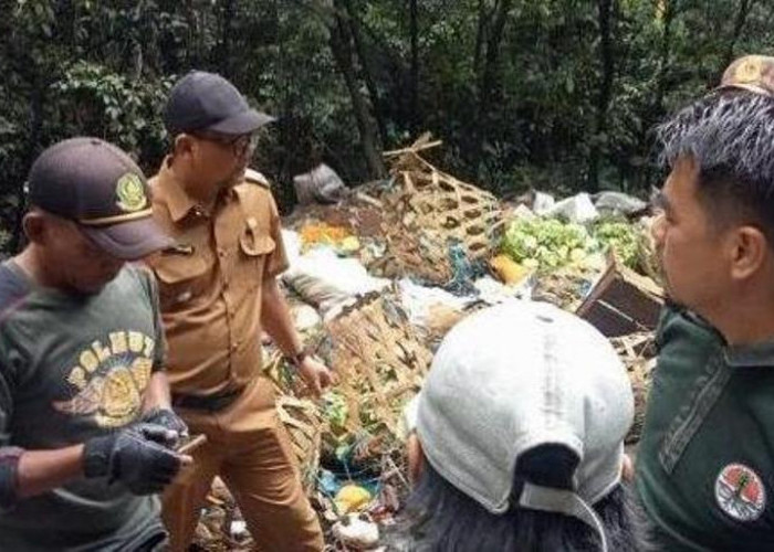 Ada Masyarakat  Buang Sampah di Hutan Lindung