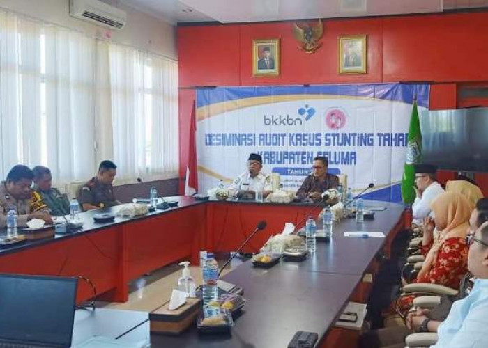 Pemkab Seluma Gelar Rapat Diseminasi Audit Kasus Stunting Tahap III