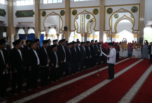 Hamka Sabri Jadi Ketua DMI Bengkulu, JK Minta Makmurkan Masjid